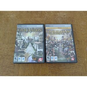 Sid Meier's Civilization IV‎ (Apple, 2006) + Warlords Expansion , MAC